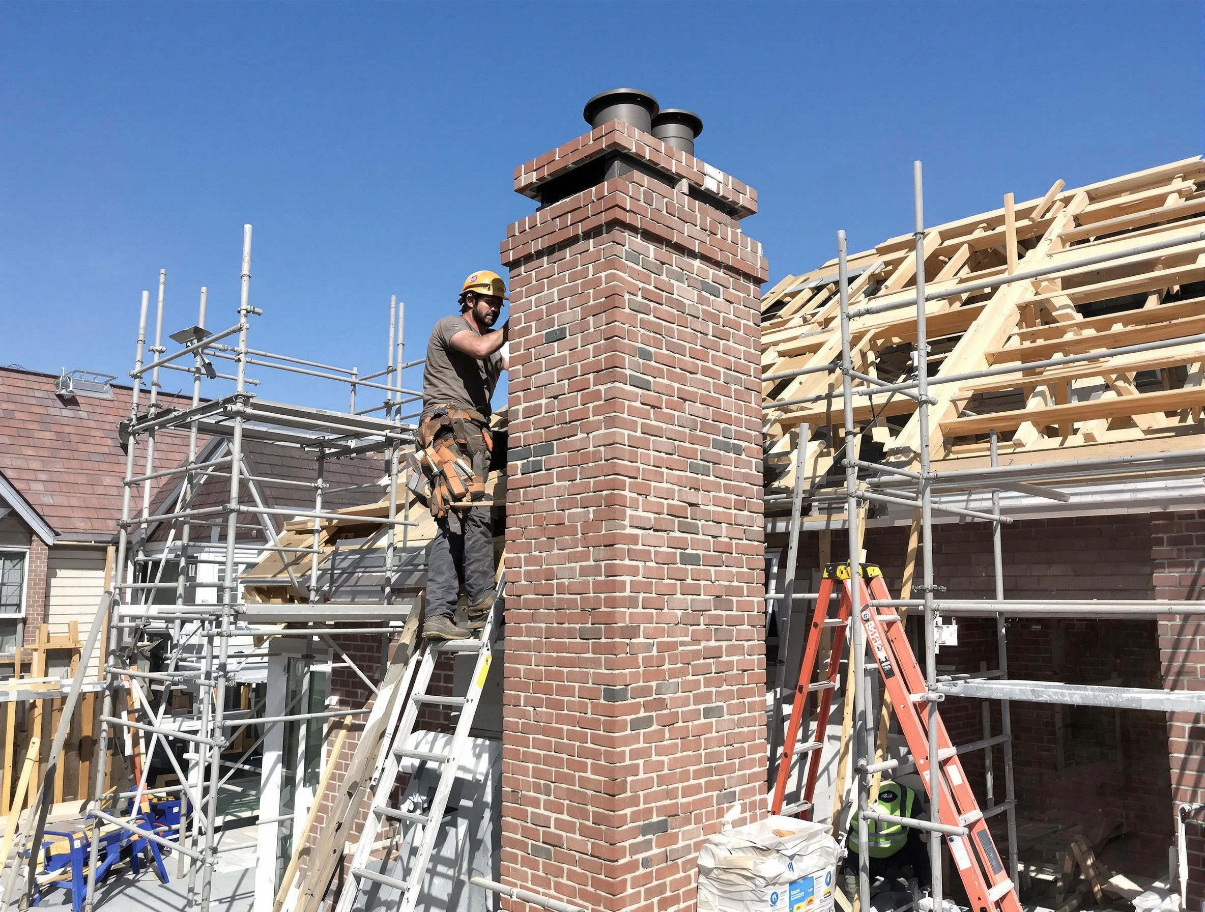 New chimney installation completed by Middletown Chimney Sweep in Middletown, NJ